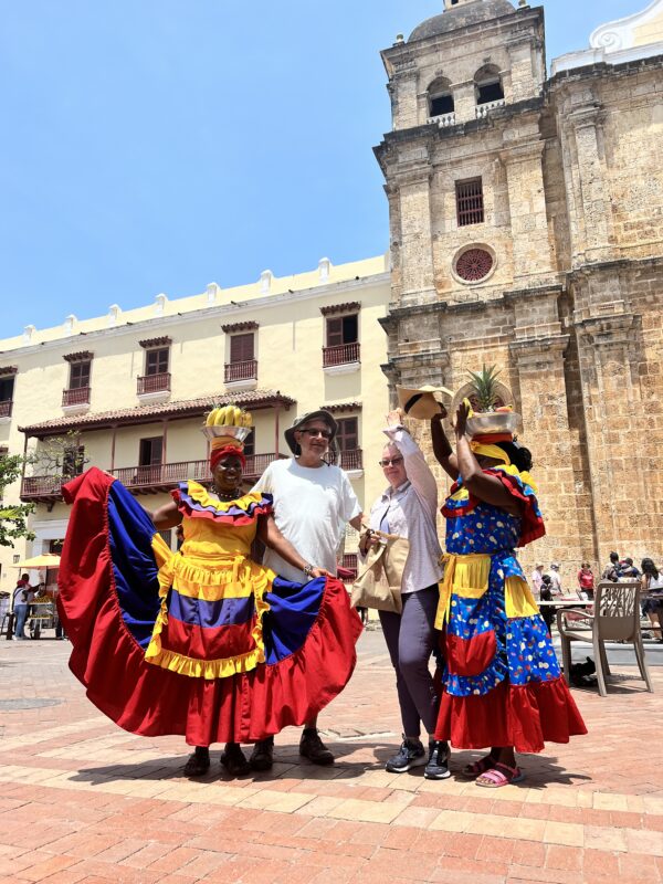 Walking Tour with Street food in Cartagena, Colombia-San Pedro Church